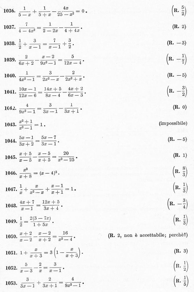 Equazioni Fratte Esercizi Pdf Download