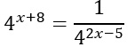 Equazioni esponenziali fratte