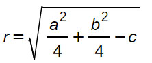 formula-raggio-circonferenza