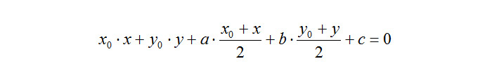 Formula di sdoppiamento della circonferenza formula-di-sdoppiamento-della-circonferenza