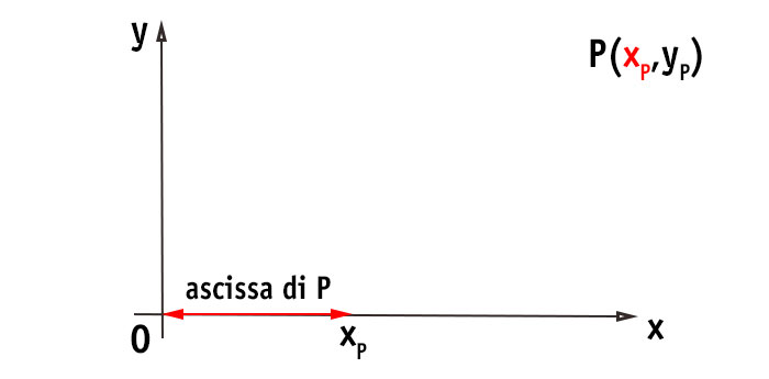 Ascissa e ordinata punto