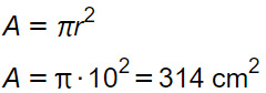 area-del-cerchio-esempio