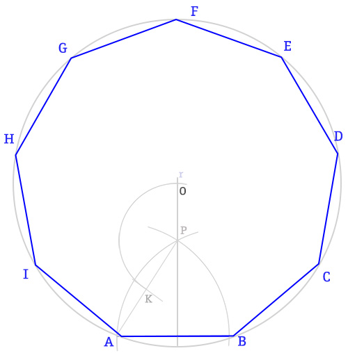 costruzione-ennagono-regolare