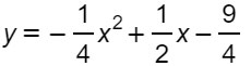 Direttrice parabola traccia 1