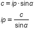 Formule calcolo ipotenusa