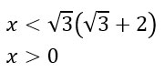 Disequazione coefficienti irrazionali soluzione 1