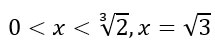 Soluzioni disequazioni coefficienti irrazionali