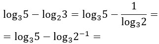 Differenza di logaritmi esercizi