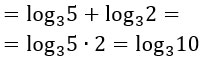 Risultato esercizio differenza logaritmi