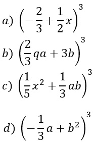 Cubo binomio esercizi pdf