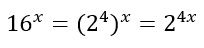 Equazioni esponenziali difficili b