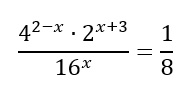 Equazioni esponenziali difficili