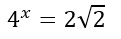 Esercizi equazioni esponenziali 1