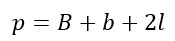 Perimetro trapezio isoscele formula