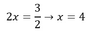 Risultato equazione esponenziale