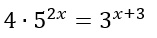 Equazioni esponenziali traccia