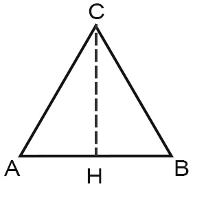 Altezza triangolo equilatero con Pitagora