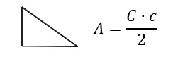Area triangolo rettangolo