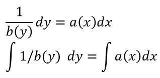 Eq differenziali a variabili separabili