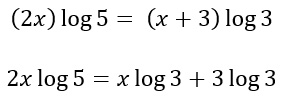 Risolvere esponenziali con logaritmi