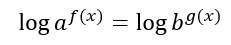 Logaritmi esponenziali base diversa