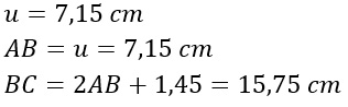 Misure triangolo equilatero