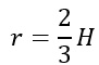 Formula triangolo equilatero raggio