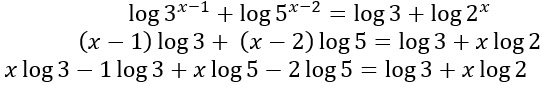 Risolvere esponenziali con logaritmi