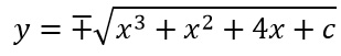 Soluzione problema equazioni differenziali variabili separabili