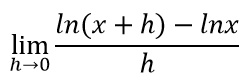 Logaritmo derivata dimostrazione