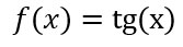 Derivata funzione tangente