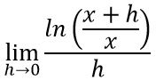 Logaritmo derivata