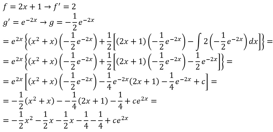 Svolgimenti eq diff lineari